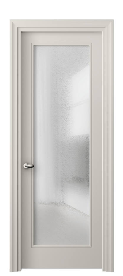 Межкомнатная дверь Esse 8502 Матовый облачно-серый Фактурное стекло "Лёд", триплекс, 8 мм Цена 72099 ₽ | Volhovec