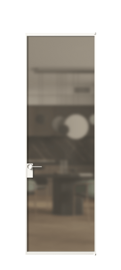 Алюминиевая дверь АЛПЛ040.01 Алюминий Белый Сатинированное бронзовое стекло, триплекс. Без короба бел Цена 115570 Стоимость комплекта двери включает: 1. Полотно (600/650/700/750/800/850/900/950*2000-2400 мм).
2. Короб
3. Комплект фурнитуры (2 торцевые петли и магнитный замок с ответной планкой). Фабрика дверей Волховец 8 (800) 551 43 19 Алюминиевая дверь АЛПЛ040.01 Алюминий Белый Сатинированное бронзовое стекло, триплекс Цена 115570 | Volhovec