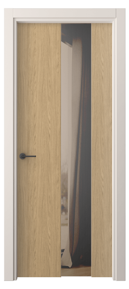 Межкомнатная дверь Freedom 4226 Жемчужный дуб Двустороннее бронзовое зеркало, триплекс Цена 42799 ₽ | Volhovec