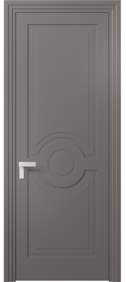 Межкомнатная дверь Rocca АКП 8361 Матовый классический серый  Цена 85399 ₽ | Volhovec