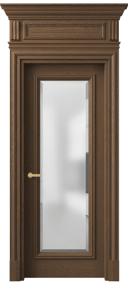 Дверь межкомнатная Antique 7300 Дуб туманный матовый Сатинированное стекло с фацетом, 6 мм КЭП + Объёмный фриз + Карниз ДТМ.М Цена 13090 AZE Наличники уже входят в базовый комплект. Фабрика дверей Волховец 8 (800) 551 43 19 Межкомнатная дверь Antique 7300 Дуб туманный матовый Сатинированное стекло с фацетом, 6 мм Цена 13090 AZE | Volhovec