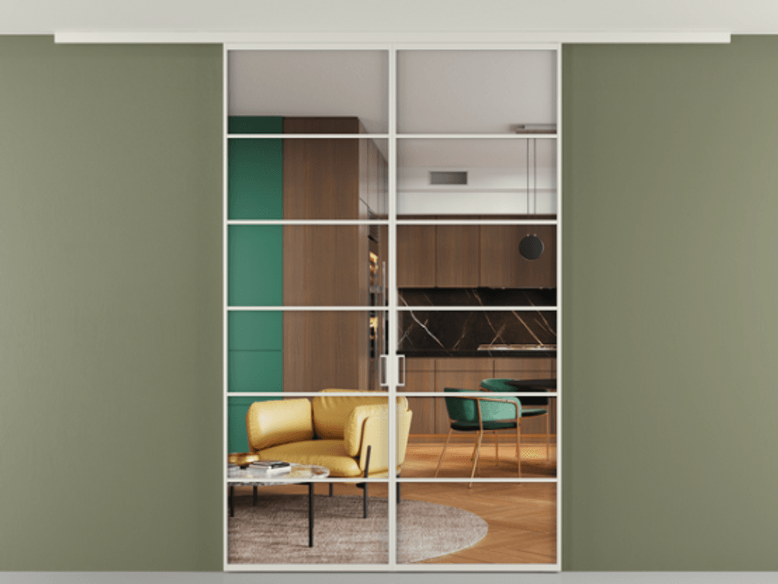 Перегородка Формато вдоль стены на потолок 2 створки АЛПР 040.04 Алюминий Белый Прозрачное стекло "Кристал Вижн", калёное. Скрытый короб БЕЛ Цена 213264 ₽ 1. Полотно 2 шт. (800/2100 мм)
2. Комплект установки раздвижной системы
3. Базовый комплект фурнитуры
4.Ручка Рондо. Фабрика дверей Волховец 8 (800) 551 43 19 Перегородка Формато вдоль стены на потолок 2 створки АЛПР 040.04 Алюминий Белый Прозрачное стекло "Кристал Вижн", калёное Цена 213264 ₽ | Volhovec