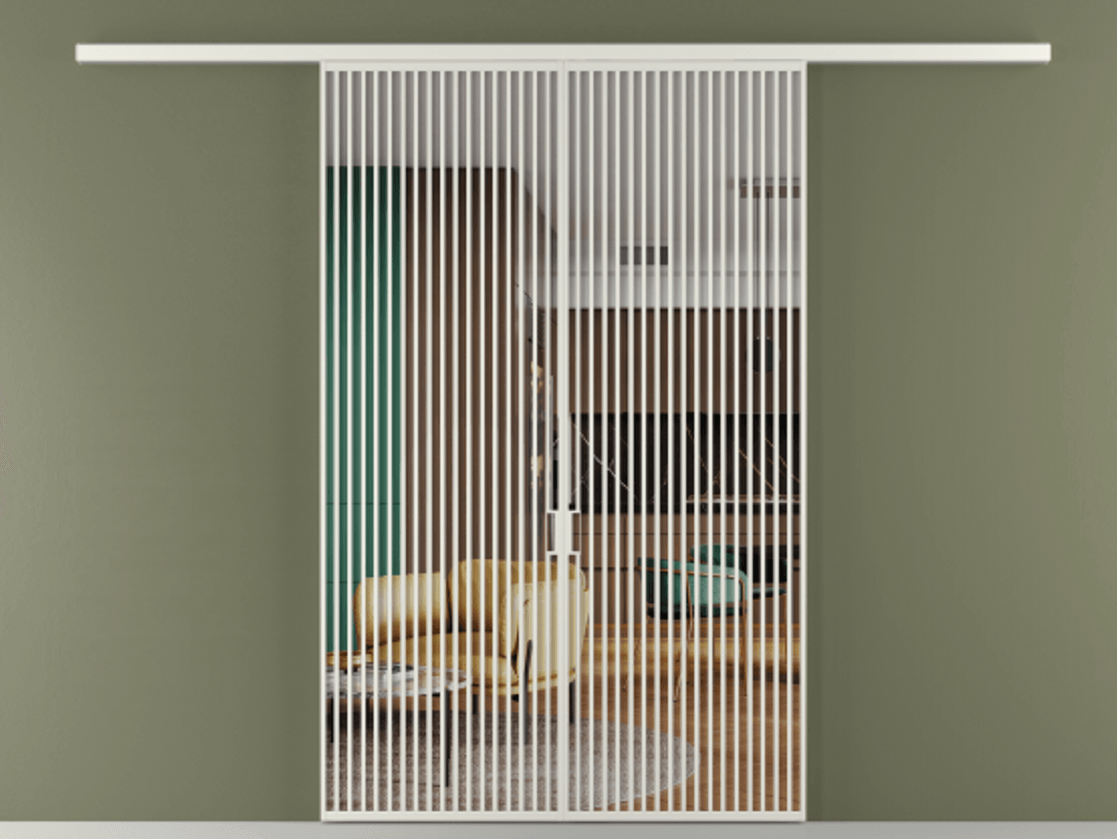 Перегородка Формато вдоль стены 2 створки АЛПР 040.06 Алюминий серый Прозрачное стекло "Кристал Вижн", калёное. Цена 372560 ₽ 1. Полотно 2 шт. (800/2100 мм)
2. Комплект установки раздвижной системы
3. Базовый комплект фурнитуры
4.Ручка Рондо. Фабрика дверей Волховец 8 (800) 551 43 19 Перегородка Формато вдоль стены 2 створки АЛПР 040.06 Алюминий серый Прозрачное стекло "Кристал Вижн", калёное Цена 372560 ₽ | Volhovec