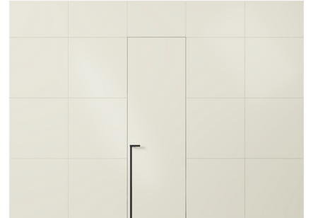 Панели для отделки стен Стеновая панель в эмали Матовый молочно-белый. Цвет Матовый молочно-белый. Материал Гладкая эмаль. Коллекция Эмаль. Картинка.