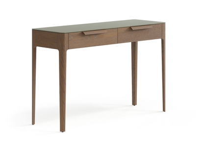 Мебель Консоль Piega 2 ящика. Цвет Дуб туманный матовый. Материал Массив дуба матовый. Коллекция Консоль Piega 2 ящика. Фото. Мебель Консоль Piega 2 ящика. Цвет Дуб туманный матовый. Материал Массив дуба матовый. Коллекция Консоль Piega 2 ящика. Картинка.