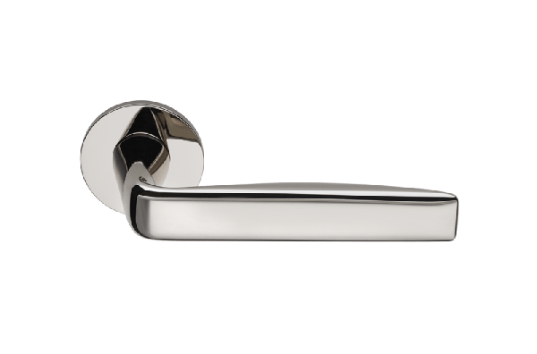 Ручки для межкомнатных дверей Ручка дверная Вива. Цвет Полированный никель. Коллекция Вива. Фото. Ручки для дверей Ручка дверная Вива. Цвет Полированный никель. Коллекция Вива. Картинка.