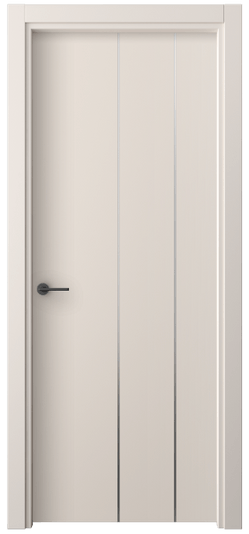 Дверь межкомнатная 4205 ПЭПБ. Цвет ПЭТ пудровый бежевый. Материал ПЭТ. Коллекция Фридом. Картинка.