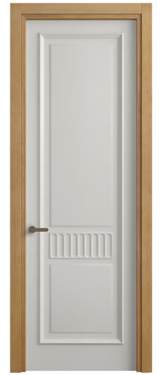 Дверь межкомнатная 6707 БС. Цвет Бук серый. Материал Массив бука эмаль. Коллекция Charm. Картинка.