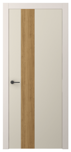 Дверь межкомнатная АКП 4223 ПЭСБ. Цвет ПЭТ светло-бежевый. Материал ПЭТ. Коллекция Фридом. Картинка.