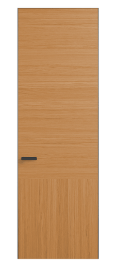 Дверь межкомнатная 0204 ДМНМР Дуб миндальный матовый. Цвет Дуб миндальный матовый рифт. Материал Радиальный шпон Naturwood. Коллекция Rift. Картинка.