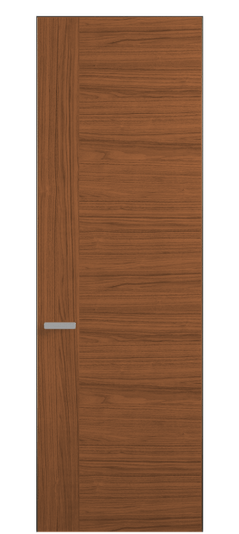 Дверь межкомнатная 0203 ОМДМР Орех медный матовый. Цвет Орех медный матовый рифт. Материал Радиальный шпон Naturwood. Коллекция Rift. Картинка.
