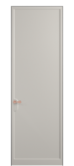 Межкомнатная дверь 7501 МОС. Цвет Матовый облачно-серый. Материал Гладкая эмаль. Коллекция Softform. Фото. Дверь межкомнатная 7501 МОС. Цвет Матовый облачно-серый. Материал Гладкая эмаль. Коллекция Softform. Картинка.