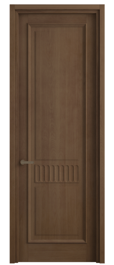 Дверь межкомнатная 6707 БТМ. Цвет Бук тёмный матовый. Материал Массив бука матовый. Коллекция Шарм. Картинка.