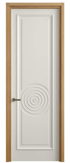 Дверь межкомнатная 6709 БЖМ. Цвет Бук жемчуг. Материал Массив бука эмаль. Коллекция Charm. Картинка.