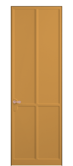 Дверь межкомнатная 7531 Пастельно-жёлтый RAL 1034. Цвет RAL Пастельно-жёлтый RAL 1034. Материал Гладкая эмаль. Коллекция Softform. Картинка.