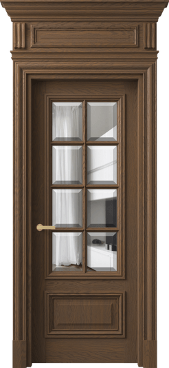 Дверь межкомнатная 7316 ДТМ.М ПРОЗ Ф. Цвет Дуб туманный матовый. Материал Массив дуба матовый. Коллекция Antique. Картинка.