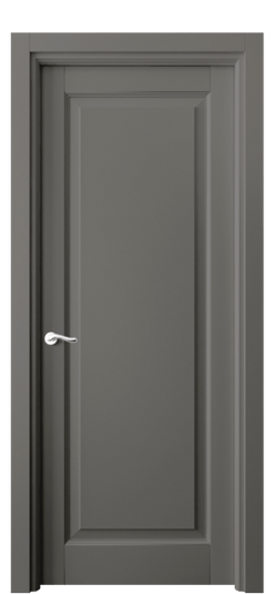 Дверь межкомнатная 0701 БКЛС. Цвет Бук классический серый. Материал Массив бука эмаль. Коллекция Lignum. Картинка.