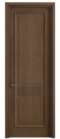 Дверь межкомнатная 6717 БТМ. Цвет Бук тёмный матовый. Материал Массив бука матовый. Коллекция Шарм. Картинка.