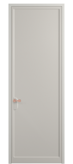 Дверь межкомнатная 7501 МОС. Цвет Матовый облачно-серый. Материал Гладкая эмаль. Коллекция Softform. Картинка.