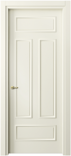 Дверь межкомнатная 8143 ММБ. Цвет Матовый молочно-белый. Материал Гладкая эмаль. Коллекция Paris. Картинка.