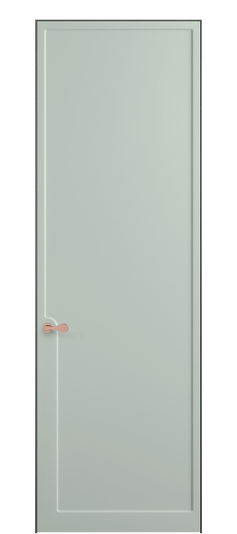 Дверь межкомнатная 7502 NCS S 1005-B80G. Цвет NCS NCS S 1005-B80G. Материал Гладкая эмаль. Коллекция Softform. Картинка.