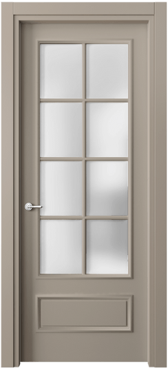 Межкомнатная дверь 8112 МБСК САТ. Цвет Матовый бисквитный. Материал Гладкая эмаль. Коллекция Paris. Фото. Дверь межкомнатная 8112 МБСК САТ. Цвет Матовый бисквитный. Материал Гладкая эмаль. Коллекция Paris. Картинка.