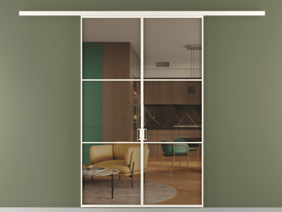 Алюминевая перегородка vd2_03_ Алюминий пудровый белый Бронза прозрачное. Цвет Алюминий пудровый белый. Материал Алюминий в эмали. Коллекция Перегородка Formato вдоль стены 2 створки. Фото. Алюминевая перегородка vd2_03_ Алюминий пудровый белый Бронза прозрачное. Цвет Алюминий пудровый белый. Материал Алюминий в эмали. Коллекция Перегородка Formato вдоль стены 2 створки. Картинка.