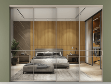 Перегородка Formato внутри проёма телескопик синхро 3