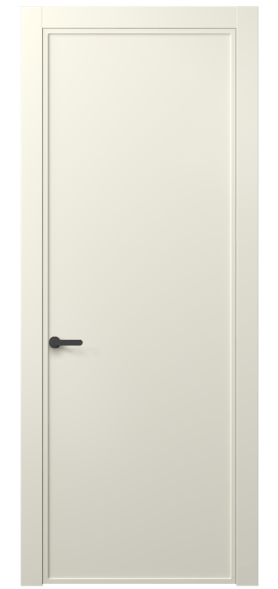 Дверь межкомнатная АКП 8601 ММБ. Цвет Матовый молочно-белый. Материал Гладкая эмаль. Коллекция Frame. Картинка.