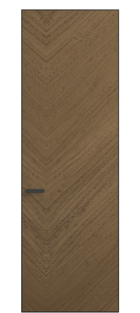 Дверь межкомнатная 0201 ЭВКМФ Эвкалипт кофейный матовый фризе. Цвет Эвкалипт кофейный матовый фризе. Материал Шпон эвкалипта Naturwood. Коллекция Rift. Картинка.